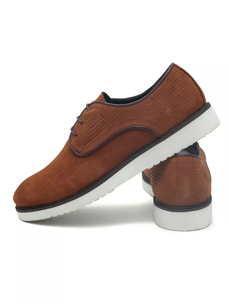 Derbies en faux daim